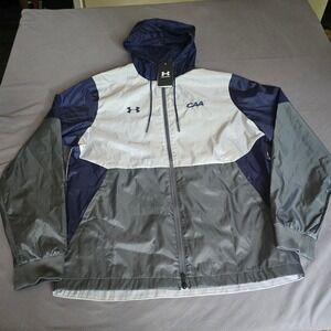 Under Armour Windbreaker Mens Large CAA football Team Legacy jacket‎